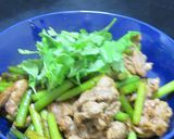 美味にんにくの芽と豚肉の醤油・五香粉炒め作り方11写真
