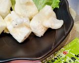 揚げもち　ウスターソース作り方4写真