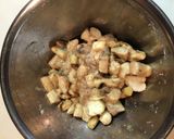 自然薯(山芋)の端っこのホクホク玉子焼き作り方2写真