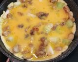 自然薯(山芋)の端っこのホクホク玉子焼き作り方3写真