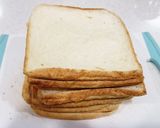 トースターでサクサクパンの耳ラスク☆作り方1写真