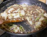 ヴィーガン☆レンズ豆と白菜の中華風炒め煮作り方8写真