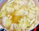 柚子胡椒香る鶏団子♡水炊き風スープ♡作り方22写真