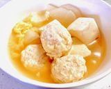 柚子胡椒香る鶏団子♡水炊き風スープ♡作り方25写真