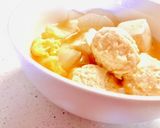 柚子胡椒香る鶏団子♡水炊き風スープ♡作り方26写真