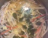 我が家の超〜簡単ふわふわ卵スープ作り方5写真