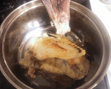 椎茸としめじの鯛あら炊き込みご飯作り方1写真