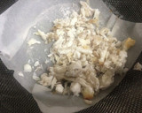 椎茸としめじの鯛あら炊き込みご飯作り方4写真