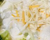 鍋の素●豆乳&チーズで〜鶏肉のシチュー鍋作り方4写真