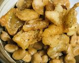 毎日の納豆●鶏皮の揚げ焼き添え作り方3写真