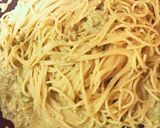 アボカドとタラコの海苔の佃煮スパゲティ作り方6写真