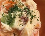 カリカリベーコン入り！明太子ポテトサラダ作り方3写真