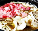 牛肉のはりはり鍋作り方4写真