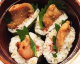 ミニおにぎらず 大根と鶏団子甘辛炒め弁当作り方4写真