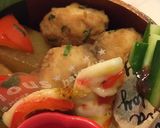 ミニおにぎらず 大根と鶏団子甘辛炒め弁当作り方8写真