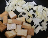 コクまろ♪キャベツと厚揚げのオイ味噌炒め作り方2写真