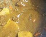 ルー、胃もたれなし。スパイシー米粉カレー作り方7写真