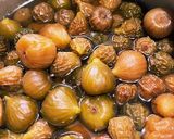 簡単☆イチヂクの甘露煮☆圧力鍋作り方5写真