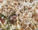 小麦粉大さじ１で１人分！塩もんじゃ焼き作り方10写真