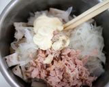 蓮根のツナマヨサラダ作り方5写真