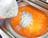 にんじんとしらすで夕焼けおにぎり♪簡単作り方3写真