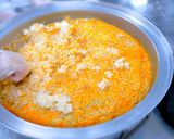 にんじんとしらすで夕焼けおにぎり♪簡単作り方4写真