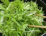 簡単に作れるみず菜のつくだ煮作り方1写真