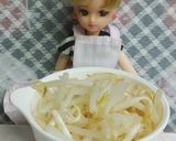 リカちゃん♡もやしえのきもやしラー油炒め作り方1写真