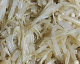 リカちゃん♡もやしえのきもやしラー油炒め作り方4写真