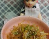 リカちゃん♡もやしえのきもやしラー油炒め作り方9写真