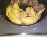 手羽先ととりレバーのにんにくしょうが焼き作り方3写真