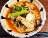 特製茸＆葉野菜でキムチ鍋作り方4写真