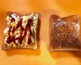 朝食に！スクランブルエッグサンドver.作り方6写真