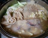 ゴマ味噌豆乳鍋作り方2写真