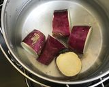 ショコラスイートポテトdeまつぼっくり作り方1写真