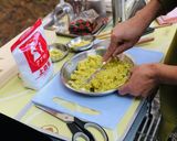 ショコラスイートポテトdeまつぼっくり作り方3写真