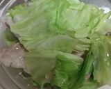 豚バラとキャベツの柚子ねぎ塩蒸し作り方5写真