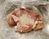 鶏肉と蓮根のアーリオオーリオ[浜納豆]作り方2写真