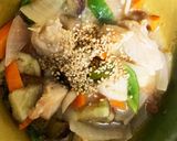 全てレンジ胸肉なす和風梅炒め味青椒肉絲風作り方19写真