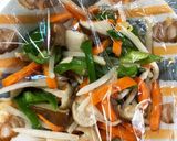全てレンジ王将の天津飯味豚平焼き風作り方12写真