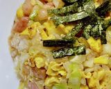 【冷たいおにぎり活用】一人前チャーハン作り方7写真