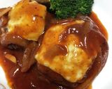 玉ねぎなしでふっくらジューシーハンバーグ作り方7写真