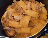 煮物そば^_^ タロの弁当昼ごはん編作り方1写真