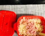 油揚げ玉ねぎたっぷりハムタルタル挟み焼き作り方4写真