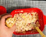 油揚げ玉ねぎたっぷりハムタルタル挟み焼き作り方5写真