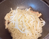 ささっとメイン！ツナとシメジの焼きうどん作り方5写真