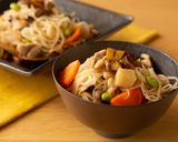 栗の下処理不要!栗のおこわ風焼ビーフン作り方7写真