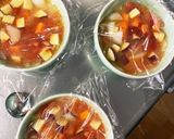 芋餅入りピザソース&豚こまのせドーム蒸し作り方7写真