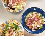 全てレンジ豚こまオイスター麻婆豆腐&茄子作り方10写真