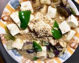 全てレンジ豚こまオイスター麻婆豆腐&茄子作り方21写真